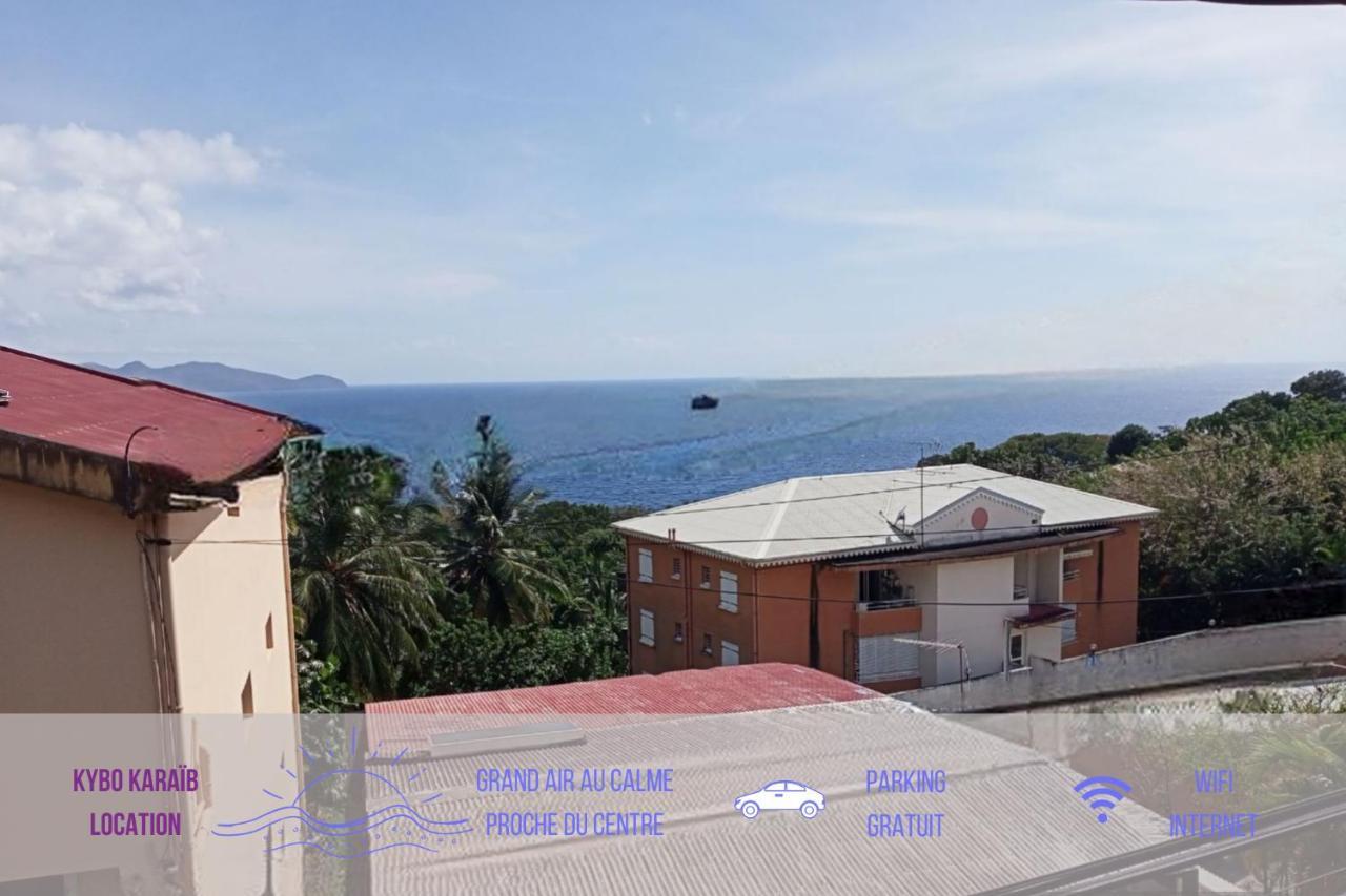T3 Bel Enclos Schoelcher Kybo Karaib Location Vue Mer Calme Luaran gambar